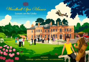 Гостиница Woodhall Spa Manor - Stylish Secret Escape  Вудхолл Спа